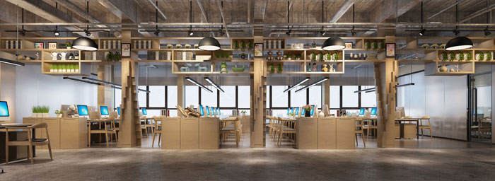 寶山區120平電子商務辦公室裝修設計-第4張圖片-上海古都建筑設計集團 寶山區120平電子商務辦公室裝修設計-第4張圖片-上海古都建筑設計集團