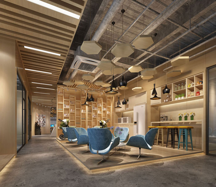 寶山區120平電子商務辦公室裝修設計-第2張圖片-上海古都建筑設計集團 寶山區120平電子商務辦公室裝修設計-第2張圖片-上海古都建筑設計集團