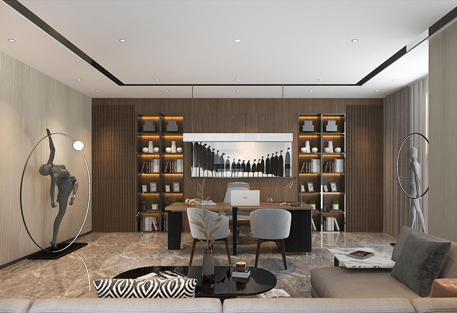 浦東新區項目管理有限公司辦公室裝修設計-第1張圖片-上海古都建筑設計集團 浦東新區項目管理有限公司辦公室裝修設計-第1張圖片-上海古都建筑設計集團