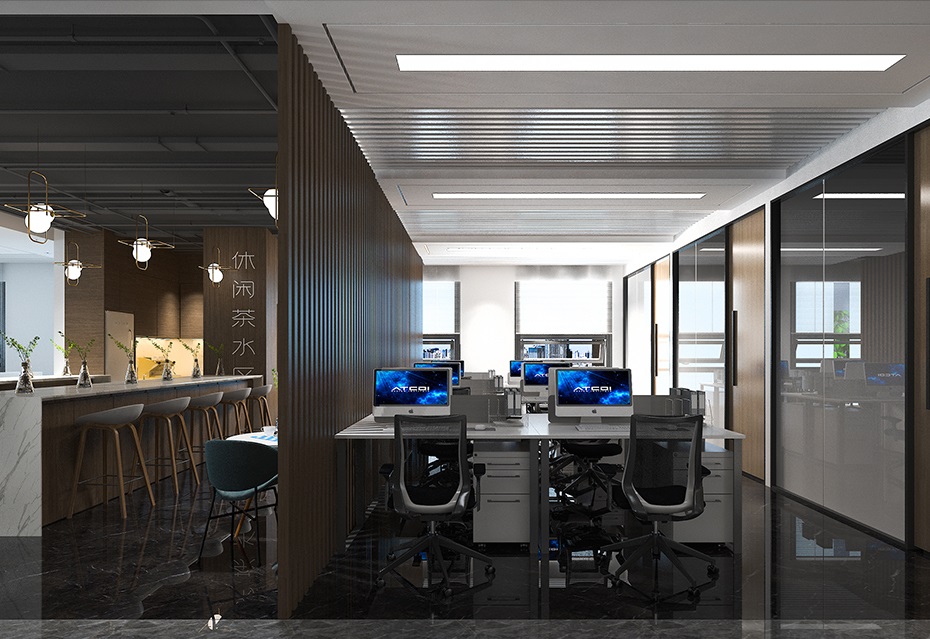 浦東新區項目管理有限公司辦公室裝修設計-第4張圖片-上海古都建筑設計集團 浦東新區項目管理有限公司辦公室裝修設計-第4張圖片-上海古都建筑設計集團