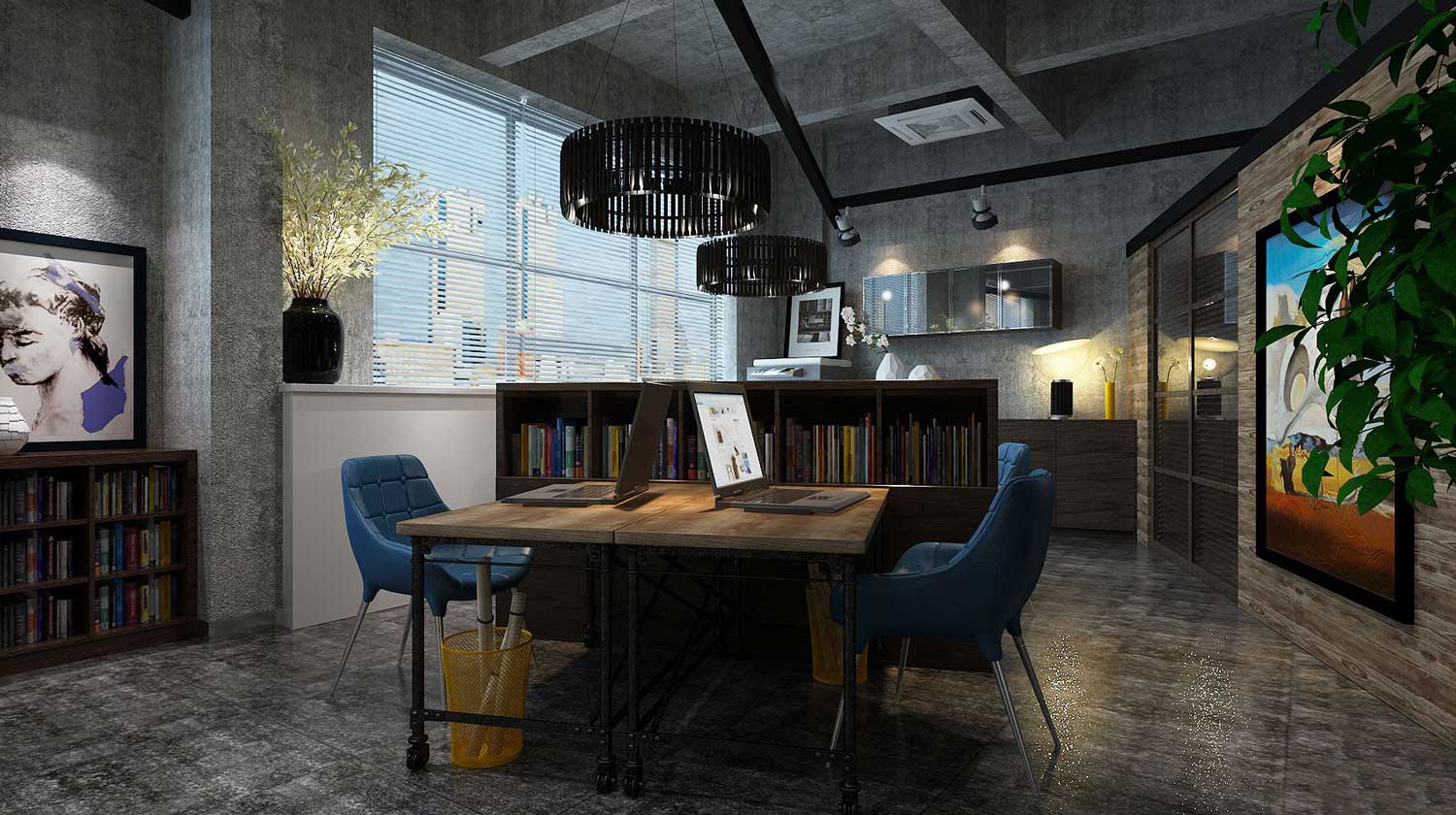 徐匯區商貿辦公室裝修設計案例-第3張圖片-上海古都建筑設計集團 徐匯區商貿辦公室裝修設計案例-第3張圖片-上海古都建筑設計集團