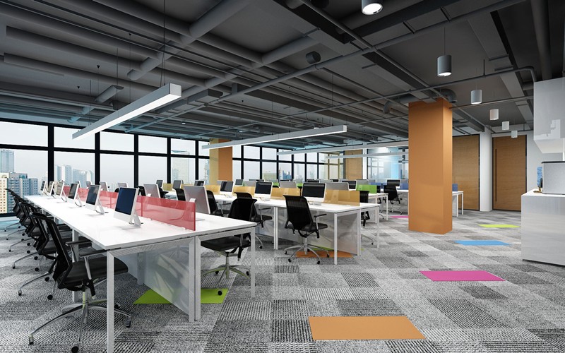 黃浦區網絡科技公司辦公室裝修設計-第3張圖片-上海古都建筑設計集團 黃浦區網絡科技公司辦公室裝修設計-第3張圖片-上海古都建筑設計集團