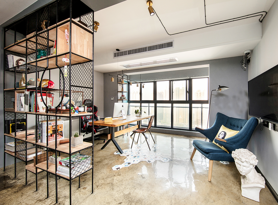 徐匯區復式工業風辦公室裝修設計-第5張圖片-上海古都建筑設計集團 徐匯區復式工業風辦公室裝修設計-第5張圖片-上海古都建筑設計集團