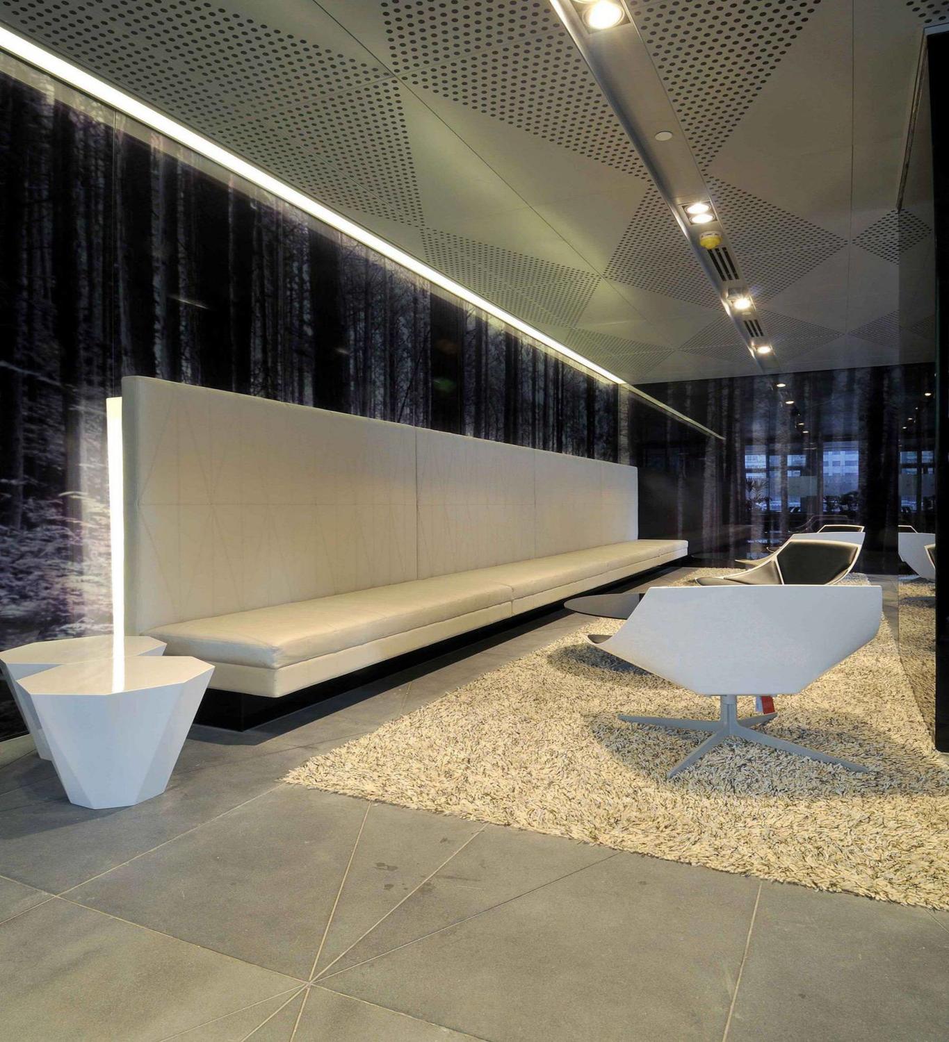 徐匯區300平辦公室裝修現代時尚風格設計-第3張圖片-上海古都建筑設計集團