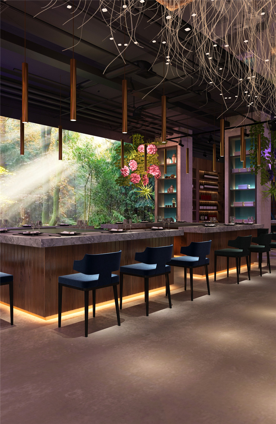 上海辦公室裝修餐廳裝修設(shè)計(jì)-第3張圖片-上海古都建筑設(shè)計(jì)集團(tuán) 上海辦公室裝修餐廳裝修設(shè)計(jì)-第3張圖片-上海古都建筑設(shè)計(jì)集團(tuán)