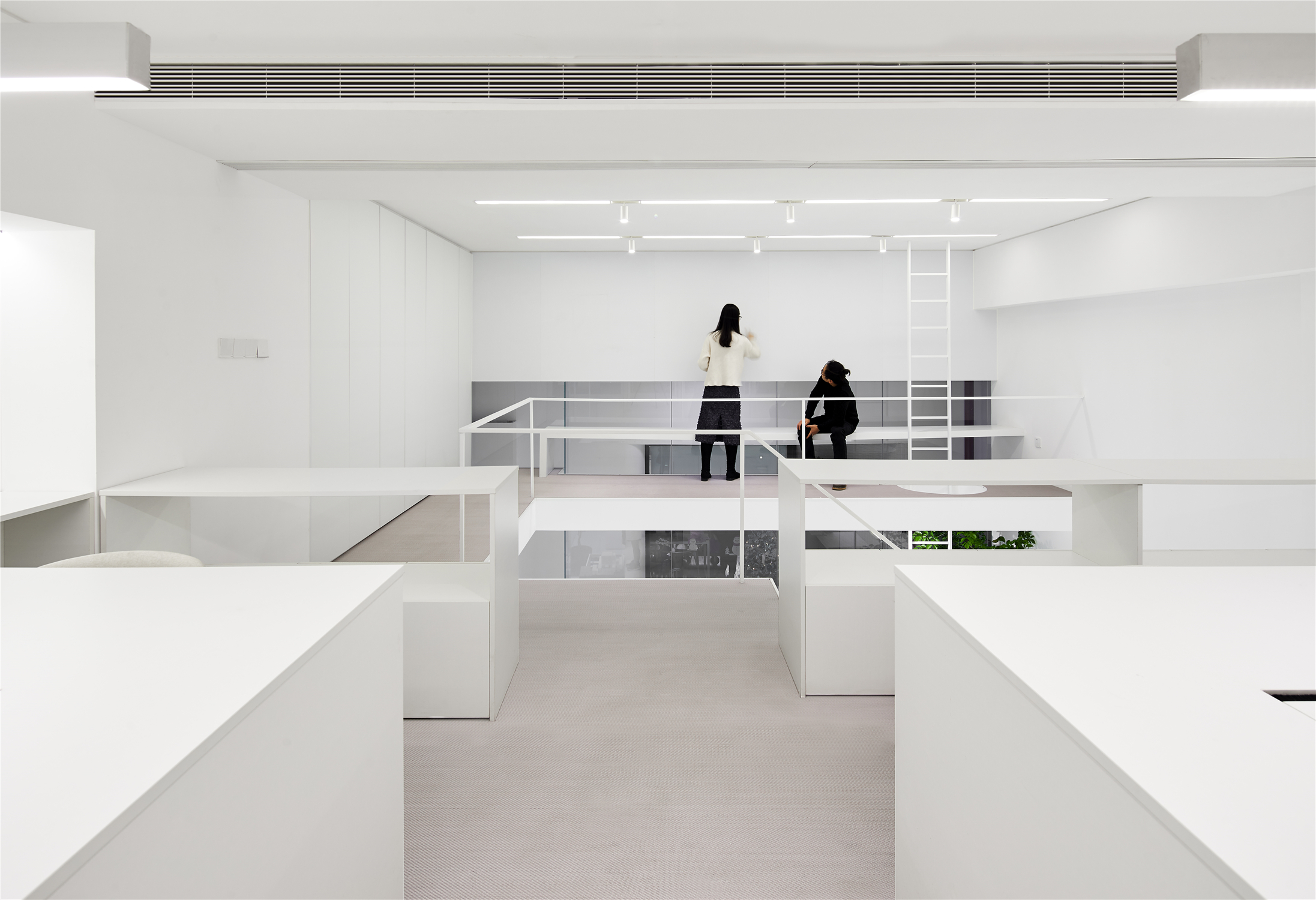 上海辦公室裝修極簡風格裝修設計效果圖-第1張圖片-上海古都建筑設計集團 上海辦公室裝修極簡風格裝修設計效果圖-第1張圖片-上海古都建筑設計集團