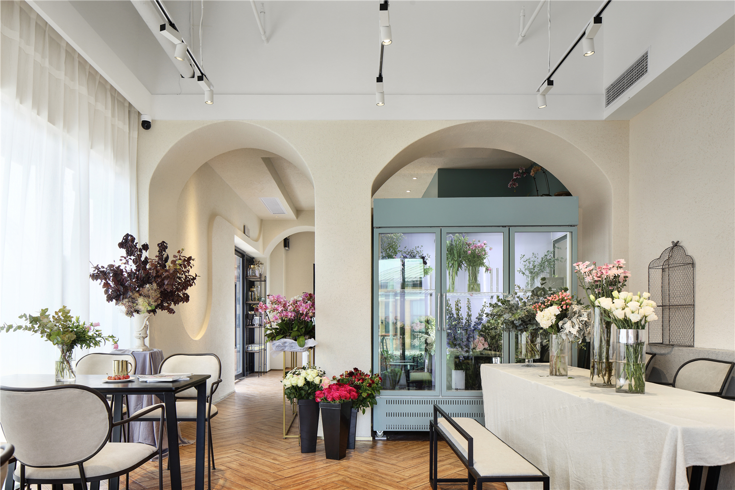 閔行區100平花店辦公室裝修設計案例-第5張圖片-上海古都建筑設計集團 閔行區100平花店辦公室裝修設計案例-第5張圖片-上海古都建筑設計集團