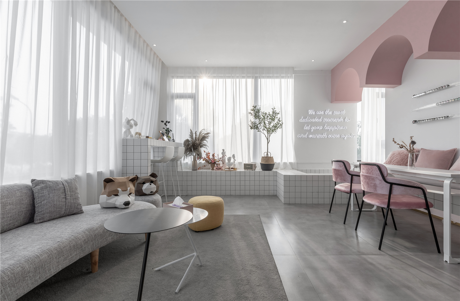 長寧區120平美容店辦公室裝修設計-第1張圖片-上海古都建筑設計集團