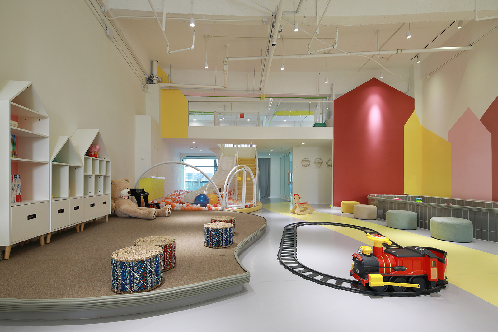 上海辦公室裝修兒童樂園裝修設計案例-第3張圖片-上海古都建筑設計集團 上海辦公室裝修兒童樂園裝修設計案例-第3張圖片-上海古都建筑設計集團