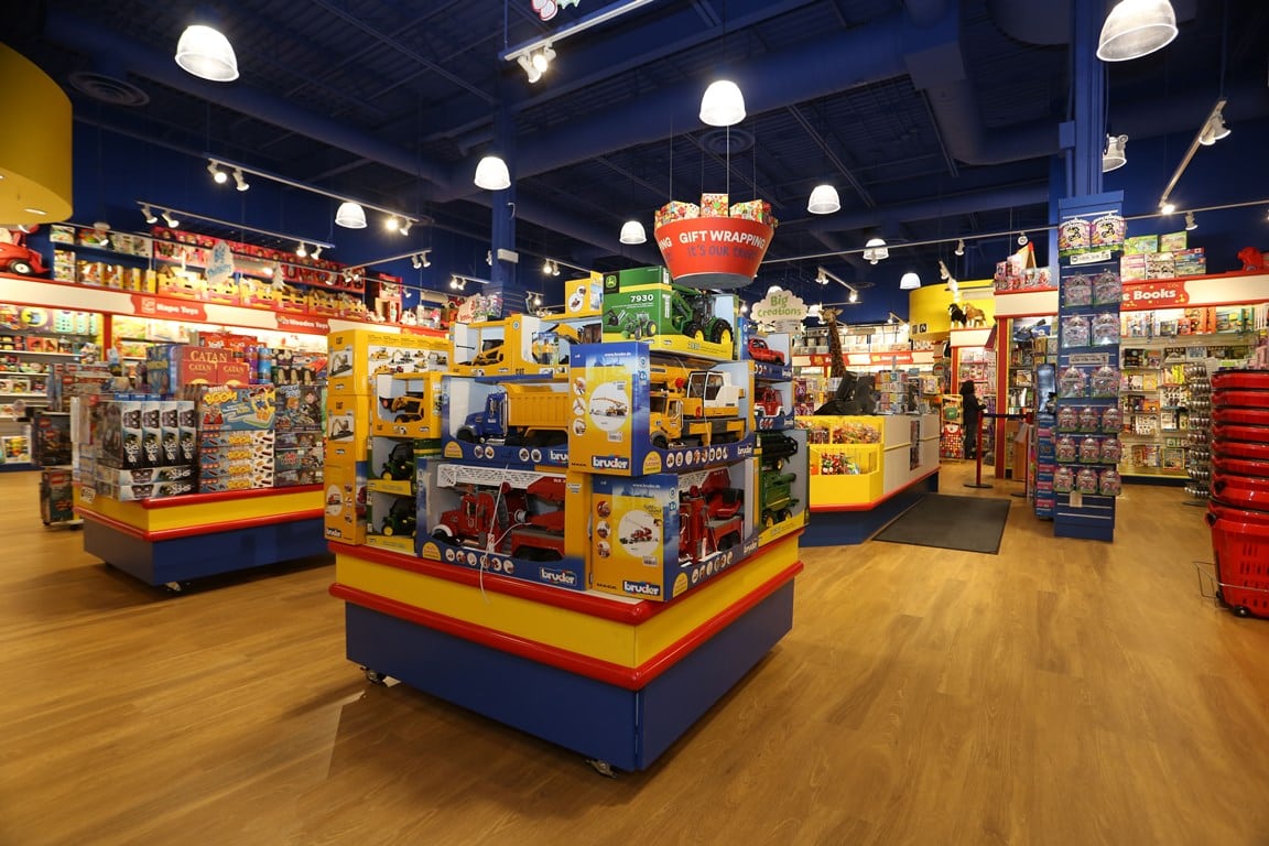 浦東新區120平兒童玩具營業廳辦公室裝修設計-第1張圖片-上海古都建筑設計集團 浦東新區120平兒童玩具營業廳辦公室裝修設計-第1張圖片-上海古都建筑設計集團