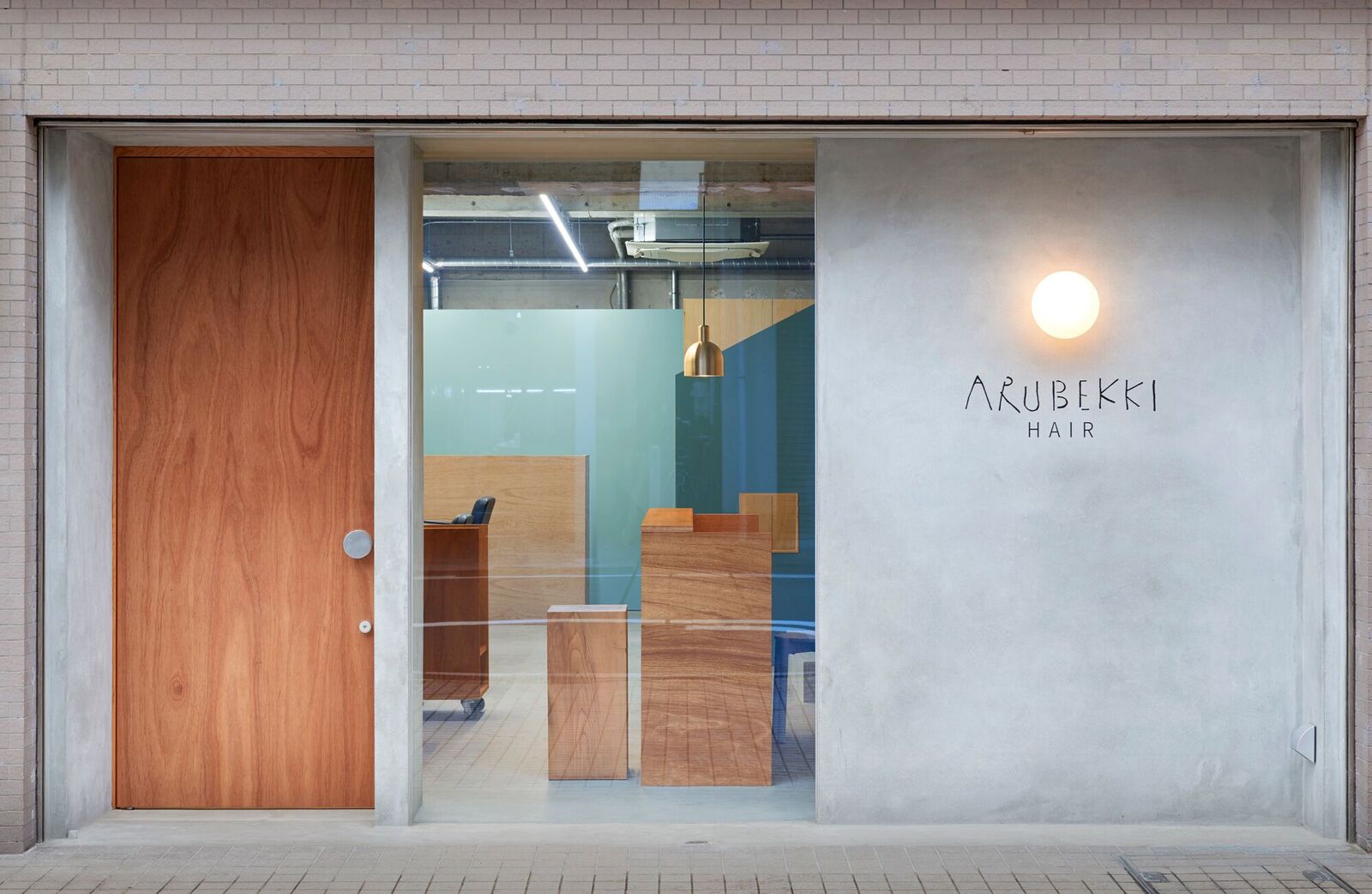 徐匯區120平簡約型發廊辦公室裝修設計-第4張圖片-上海古都建筑設計集團 徐匯區120平簡約型發廊辦公室裝修設計-第4張圖片-上海古都建筑設計集團