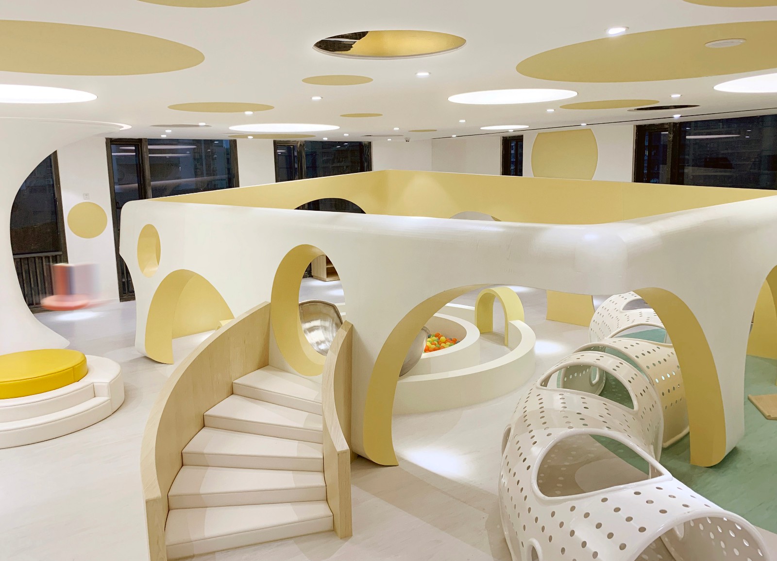 普陀區親子娛樂辦公室裝修設計案例-第4張圖片-上海古都建筑設計集團 普陀區親子娛樂辦公室裝修設計案例-第4張圖片-上海古都建筑設計集團