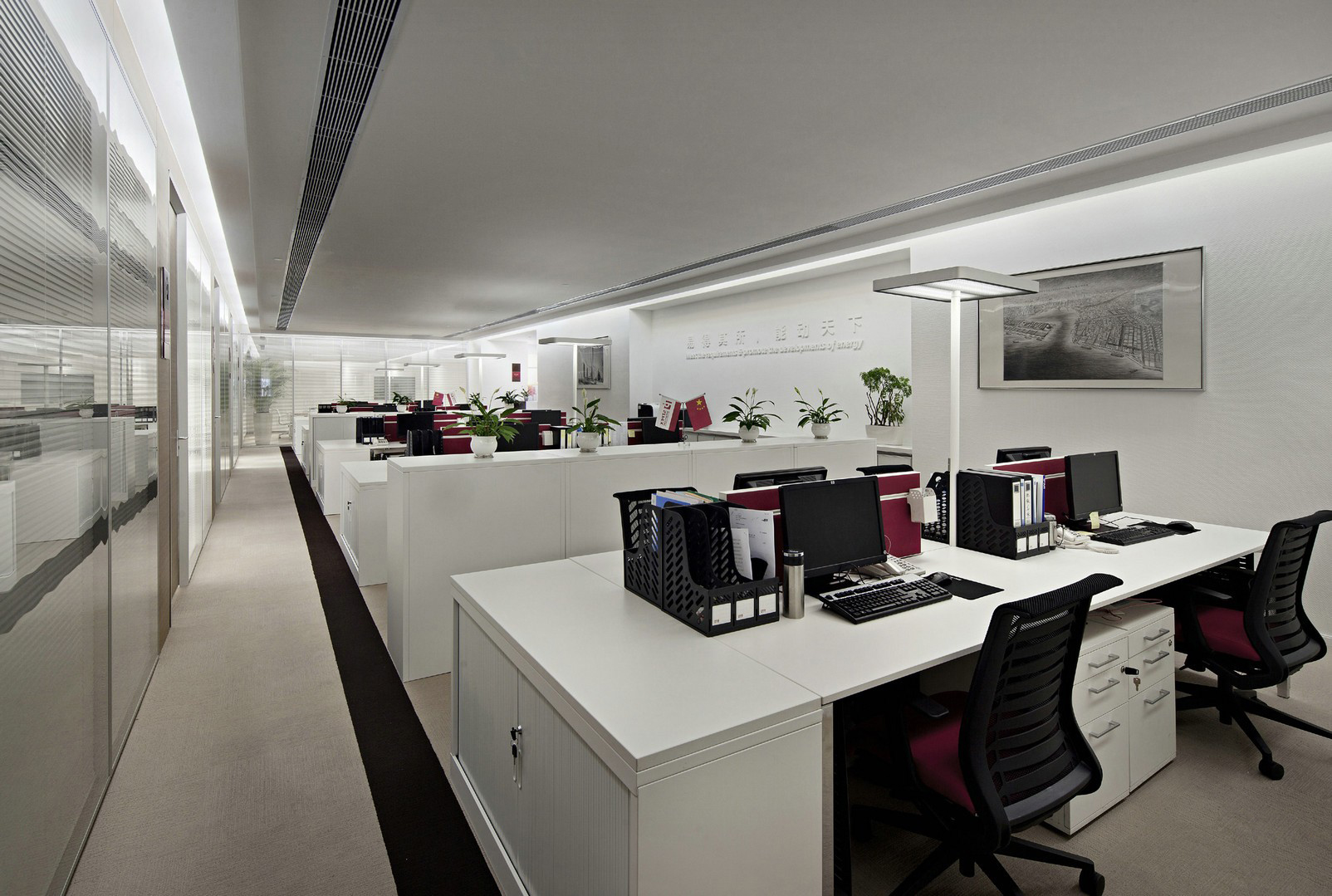 120平化工所會議室裝修設計-第8張圖片-上海古都建筑設計集團 120平化工所會議室裝修設計-第8張圖片-上海古都建筑設計集團