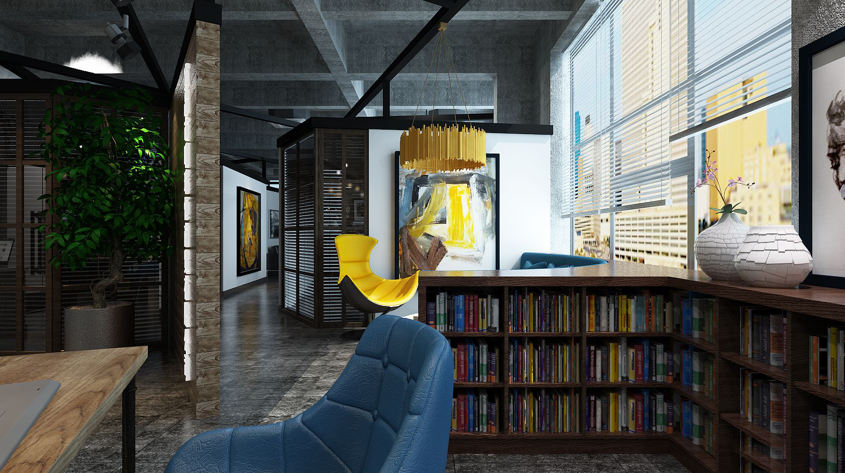 虹口區清新風格辦公室裝修設計-第3張圖片-上海古都建筑設計集團 虹口區清新風格辦公室裝修設計-第3張圖片-上海古都建筑設計集團