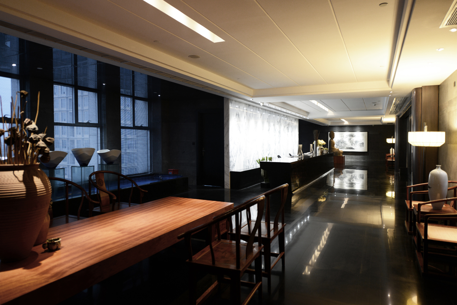 徐匯區(qū)儒雅風(fēng)格辦公室裝修設(shè)計(jì)-第3張圖片-上海古都建筑設(shè)計(jì)集團(tuán)