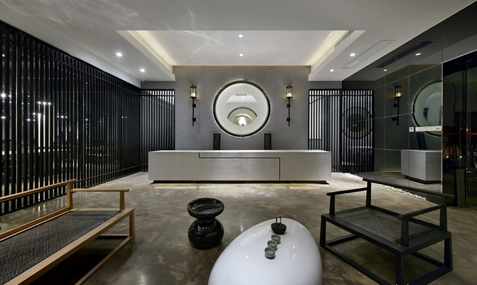 上海辦公室裝修公司前臺裝修設計-第7張圖片-上海古都建筑設計集團 上海辦公室裝修公司前臺裝修設計-第7張圖片-上海古都建筑設計集團