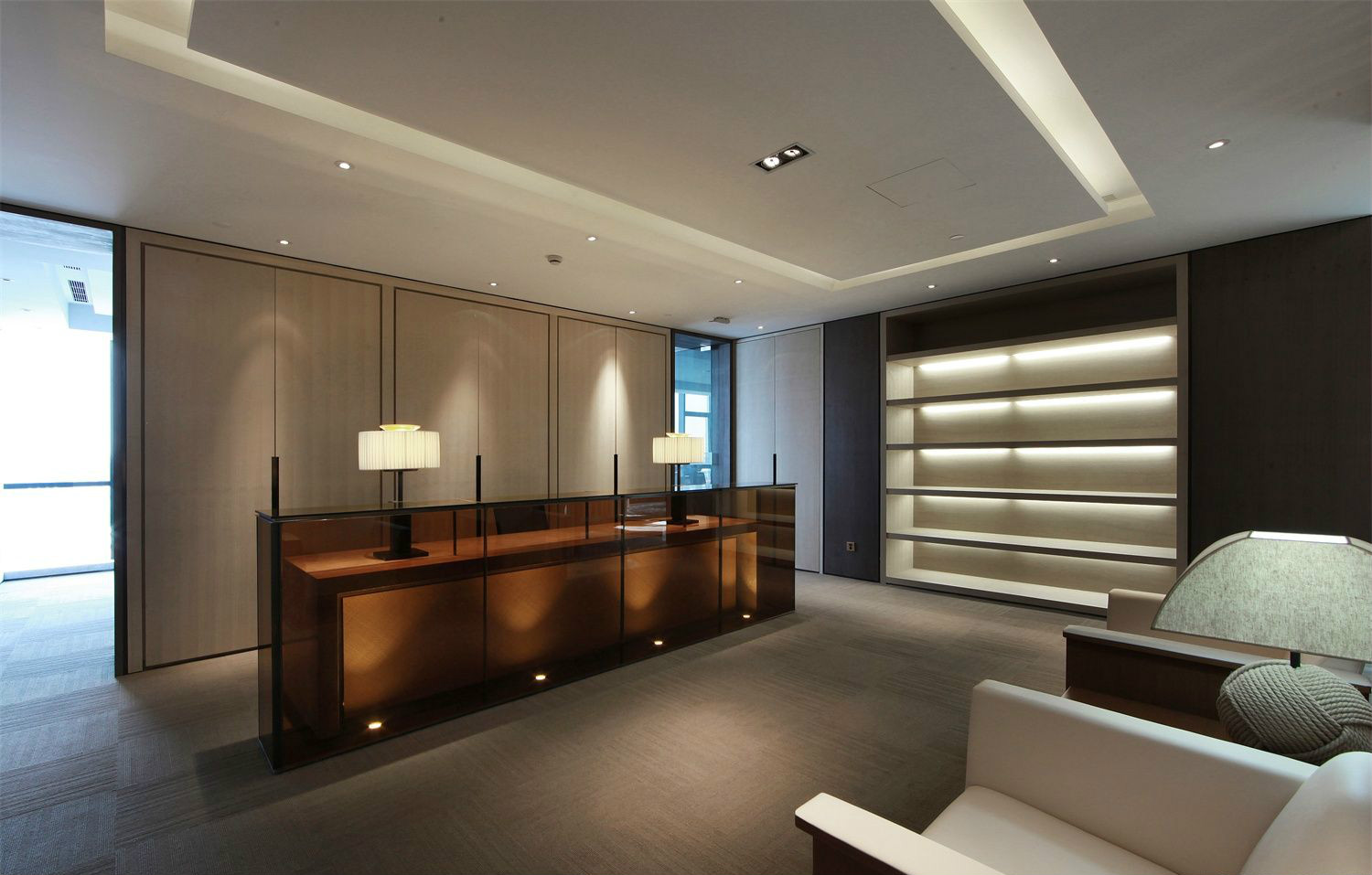 三贏集團上海辦公室裝修設計-第1張圖片-上海古都建筑設計集團 三贏集團上海辦公室裝修設計-第1張圖片-上海古都建筑設計集團