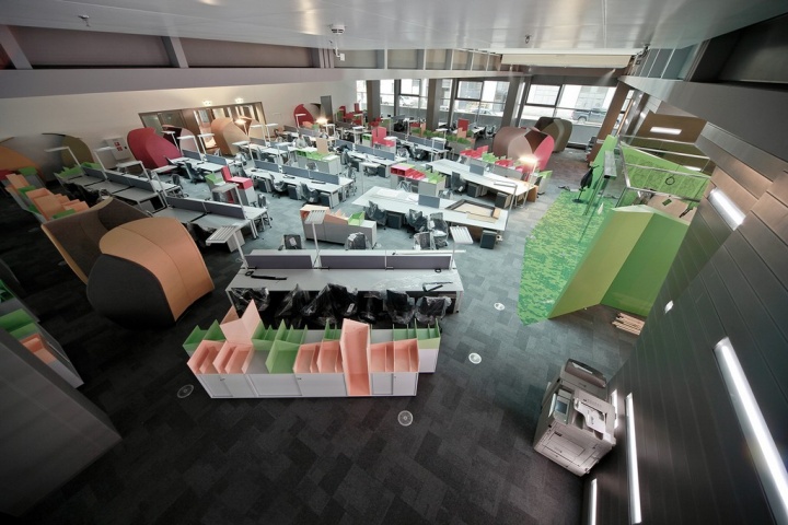 長寧區120平簡約風格辦公室裝修設計-第3張圖片-上海古都建筑設計集團 長寧區120平簡約風格辦公室裝修設計-第3張圖片-上海古都建筑設計集團