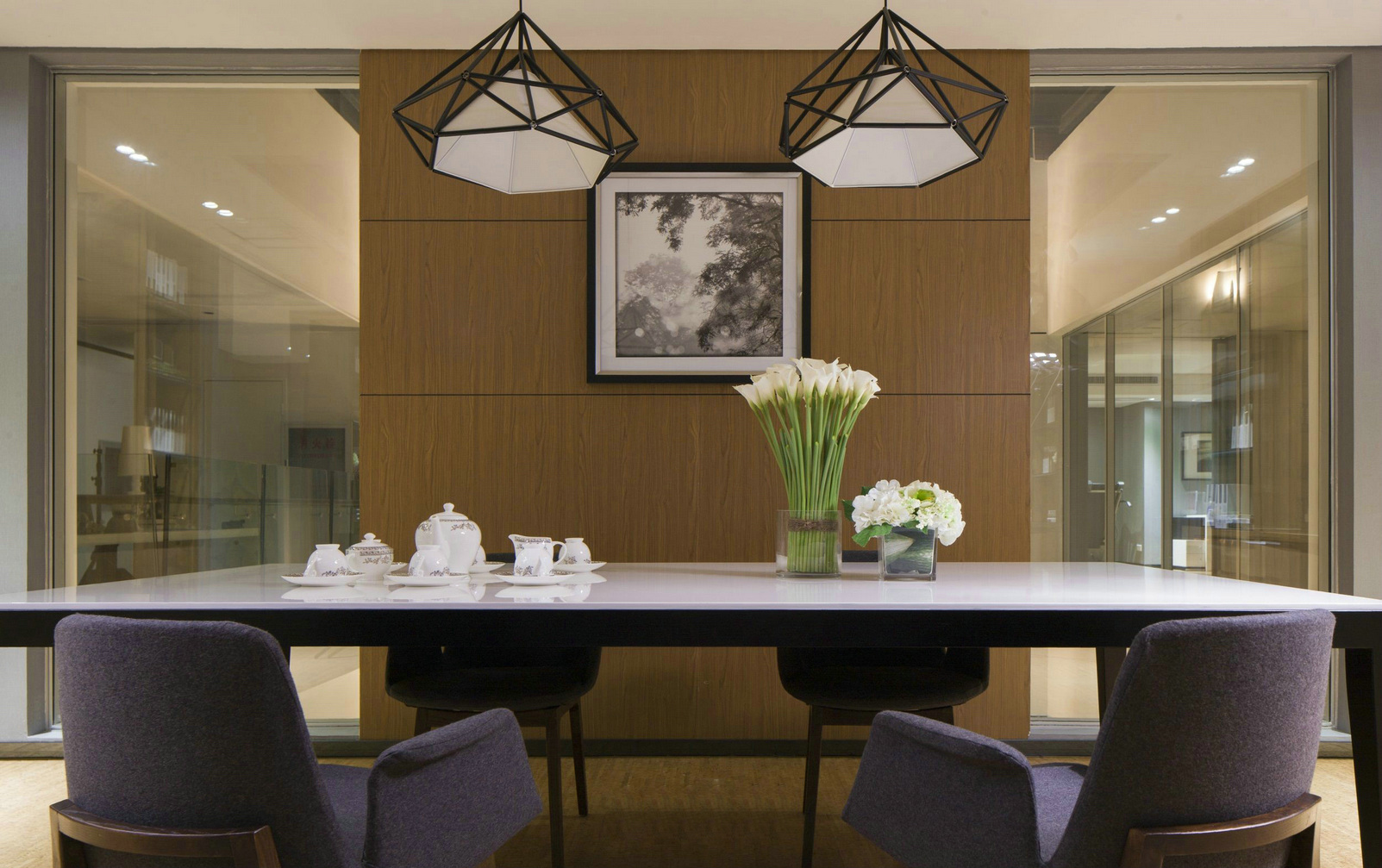 上海現代時尚風格辦公室裝修設計-第6張圖片-上海古都建筑設計集團 上海現代時尚風格辦公室裝修設計-第6張圖片-上海古都建筑設計集團