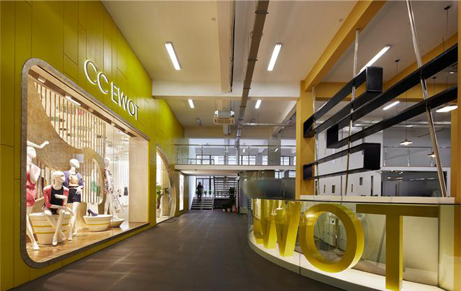 浦東新區服飾公司辦公室裝修設計-第2張圖片-上海古都建筑設計集團