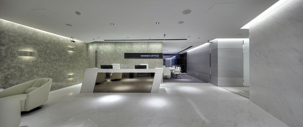 上海商務中心辦公室裝修設計-第4張圖片-上海古都建筑設計集團 上海商務中心辦公室裝修設計-第4張圖片-上海古都建筑設計集團