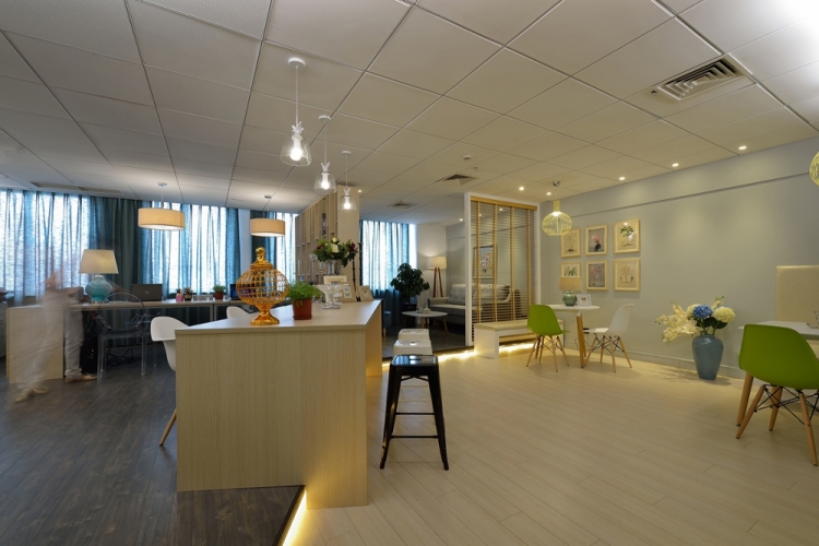 現代簡約時尚辦公室裝修設計-第5張圖片-上海古都建筑設計集團 現代簡約時尚辦公室裝修設計-第5張圖片-上海古都建筑設計集團