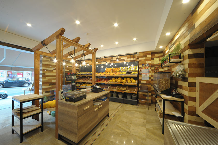 松江區120平水果店辦公室裝修設計-第2張圖片-上海古都建筑設計集團