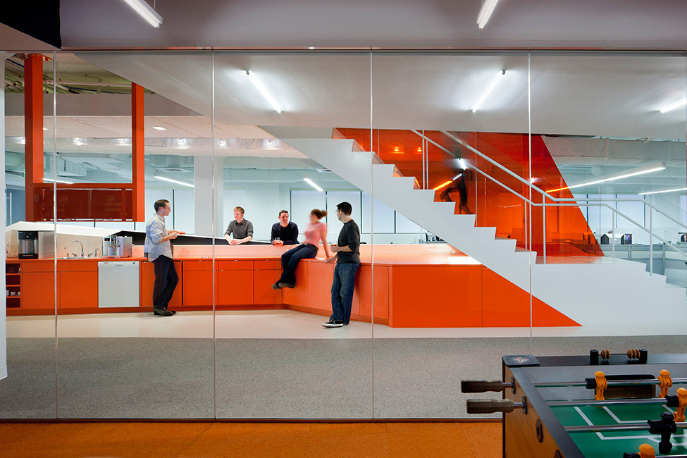 普陀區辦公室裝修白色極簡風格設計-第10張圖片-上海古都建筑設計集團