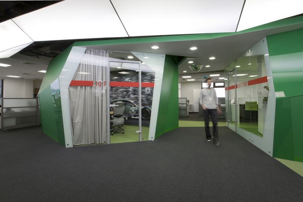 虹口區(qū)100平綠色調(diào)辦公室裝修設(shè)計-第3張圖片-上海古都建筑設(shè)計集團 虹口區(qū)100平綠色調(diào)辦公室裝修設(shè)計-第3張圖片-上海古都建筑設(shè)計集團