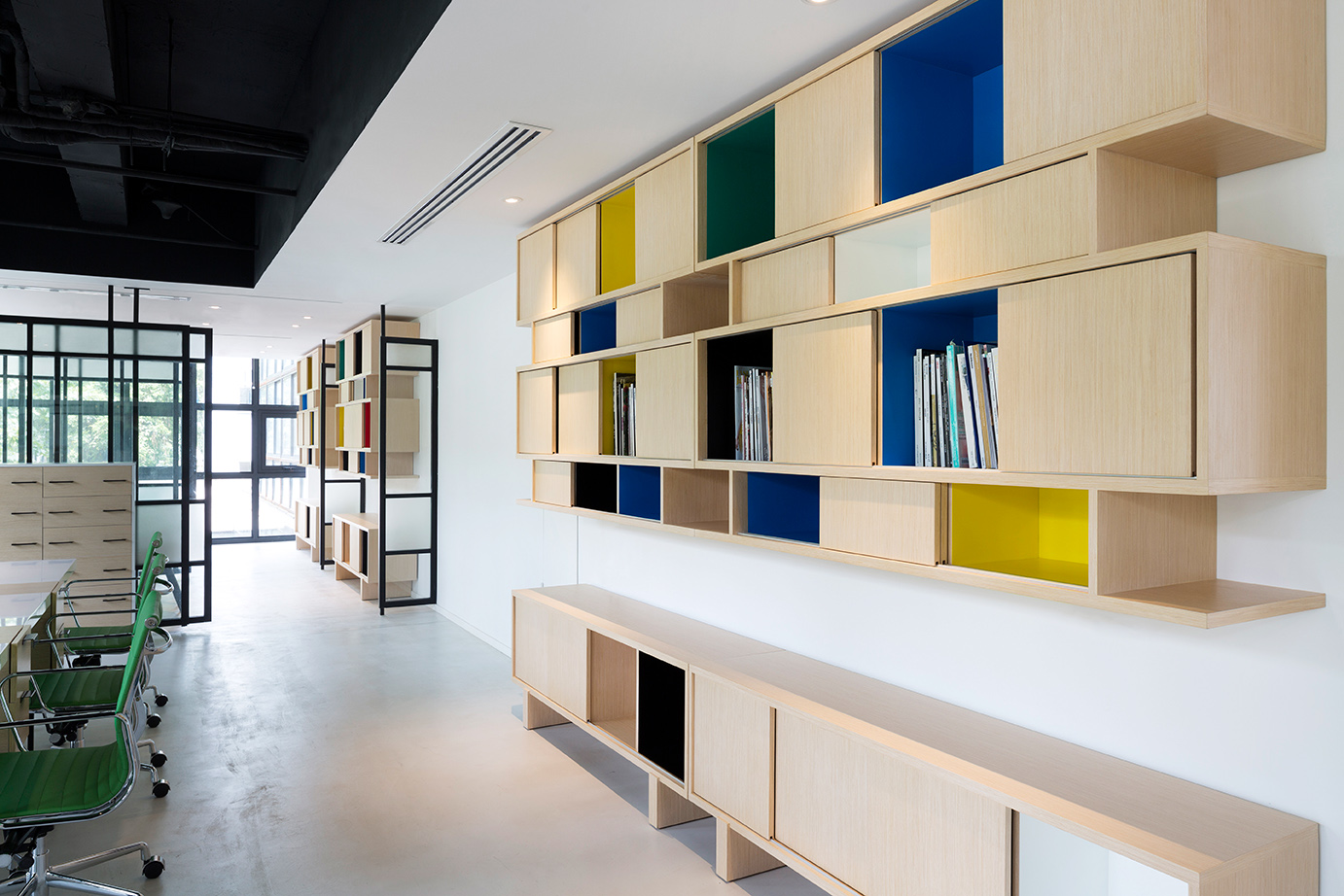 普陀區辦公室裝修簡約溫和風格設計-第7張圖片-上海古都建筑設計集團