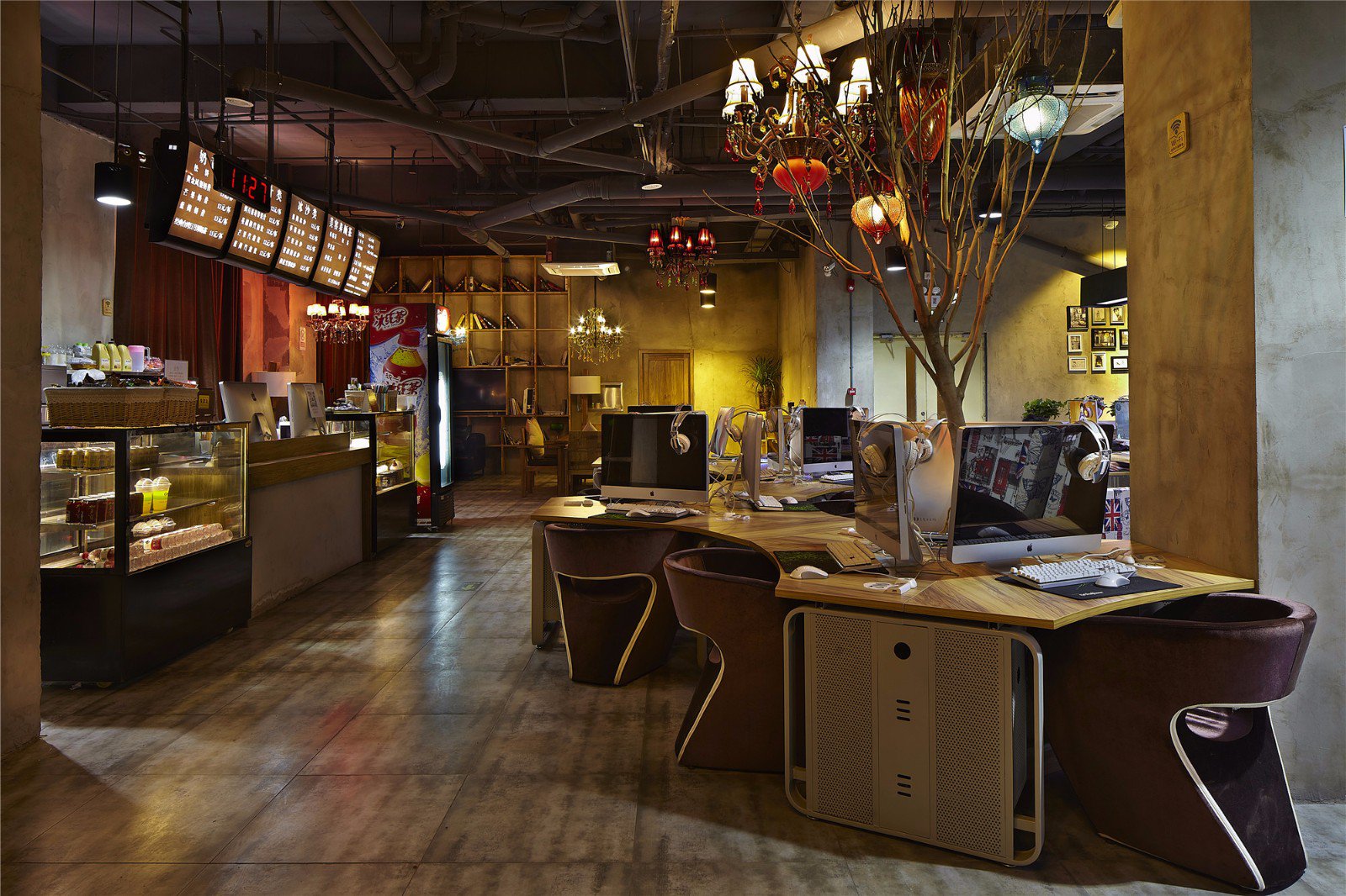 浦東新區(qū)工業(yè)風(fēng)網(wǎng)吧裝修設(shè)計(jì)-第6張圖片-上海古都建筑設(shè)計(jì)集團(tuán) 浦東新區(qū)工業(yè)風(fēng)網(wǎng)吧裝修設(shè)計(jì)-第6張圖片-上海古都建筑設(shè)計(jì)集團(tuán)