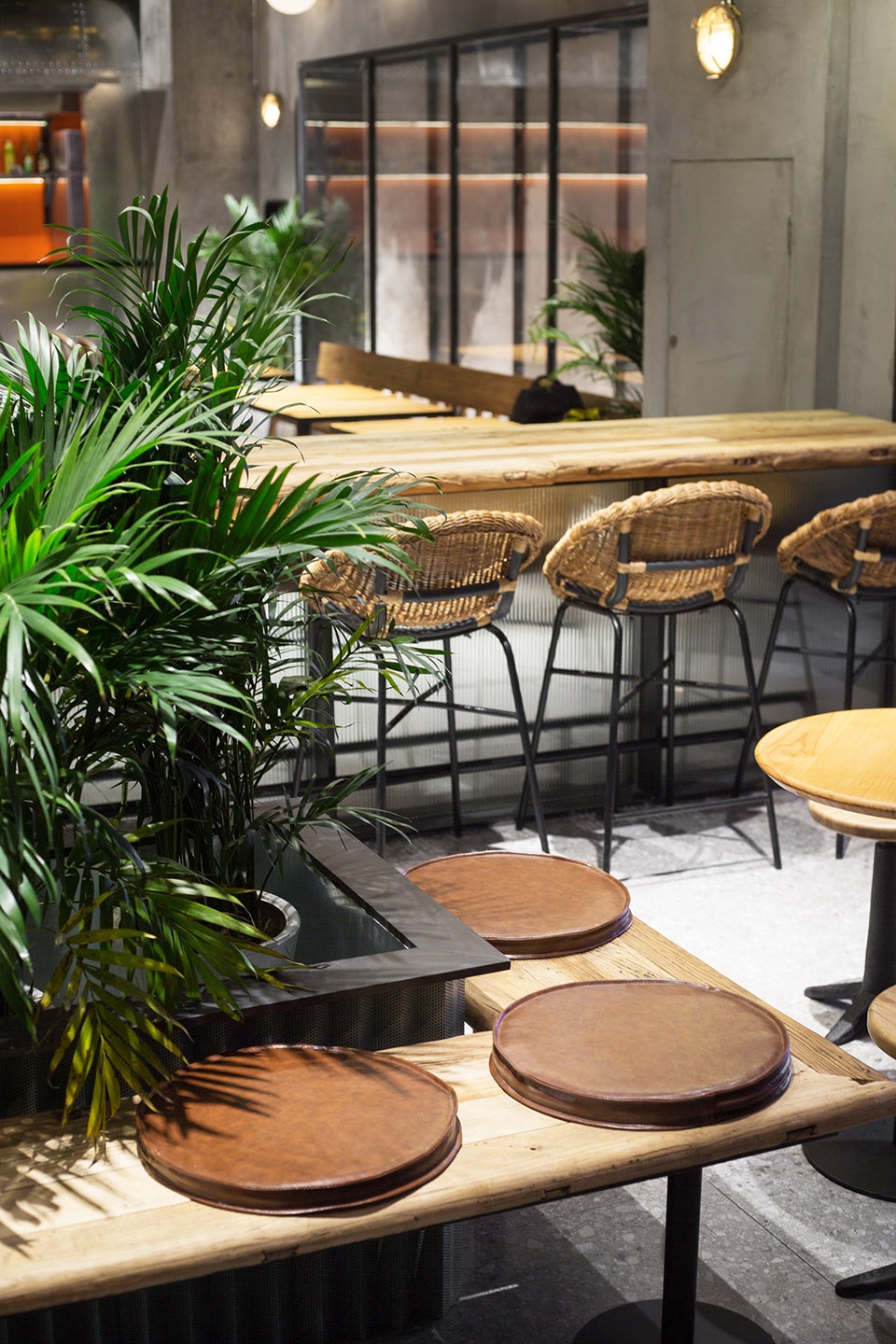 黃浦區混搭風格餐廳裝修設計-第5張圖片-上海古都建筑設計集團