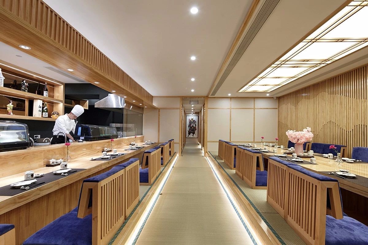 普陀區日料餐廳辦公室裝修設計-第2張圖片-上海古都建筑設計集團 普陀區日料餐廳辦公室裝修設計-第2張圖片-上海古都建筑設計集團