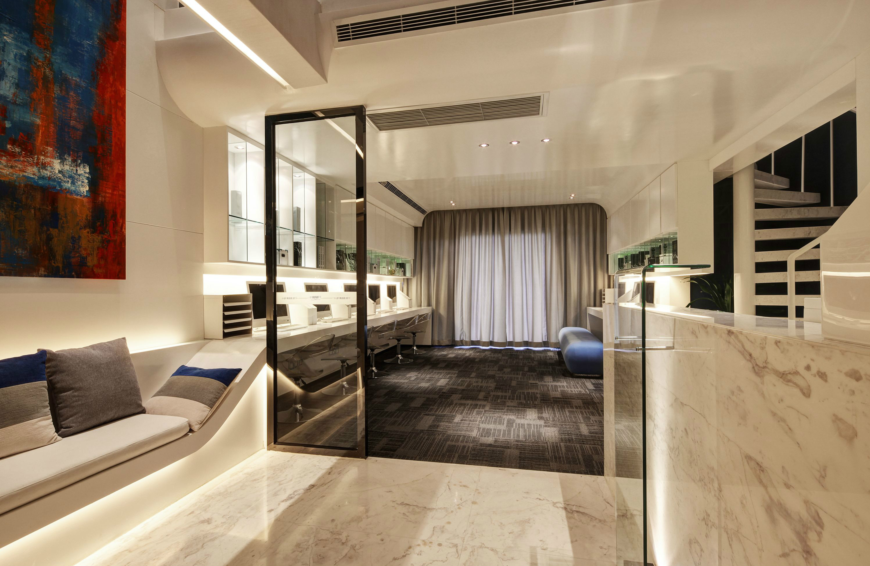 黃浦區英倫風格辦公室裝修設計-第4張圖片-上海古都建筑設計集團 黃浦區英倫風格辦公室裝修設計-第4張圖片-上海古都建筑設計集團