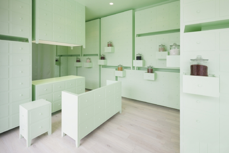 嘉定區清新風格藥房裝修設計-第1張圖片-上海古都建筑設計集團 嘉定區清新風格藥房裝修設計-第1張圖片-上海古都建筑設計集團