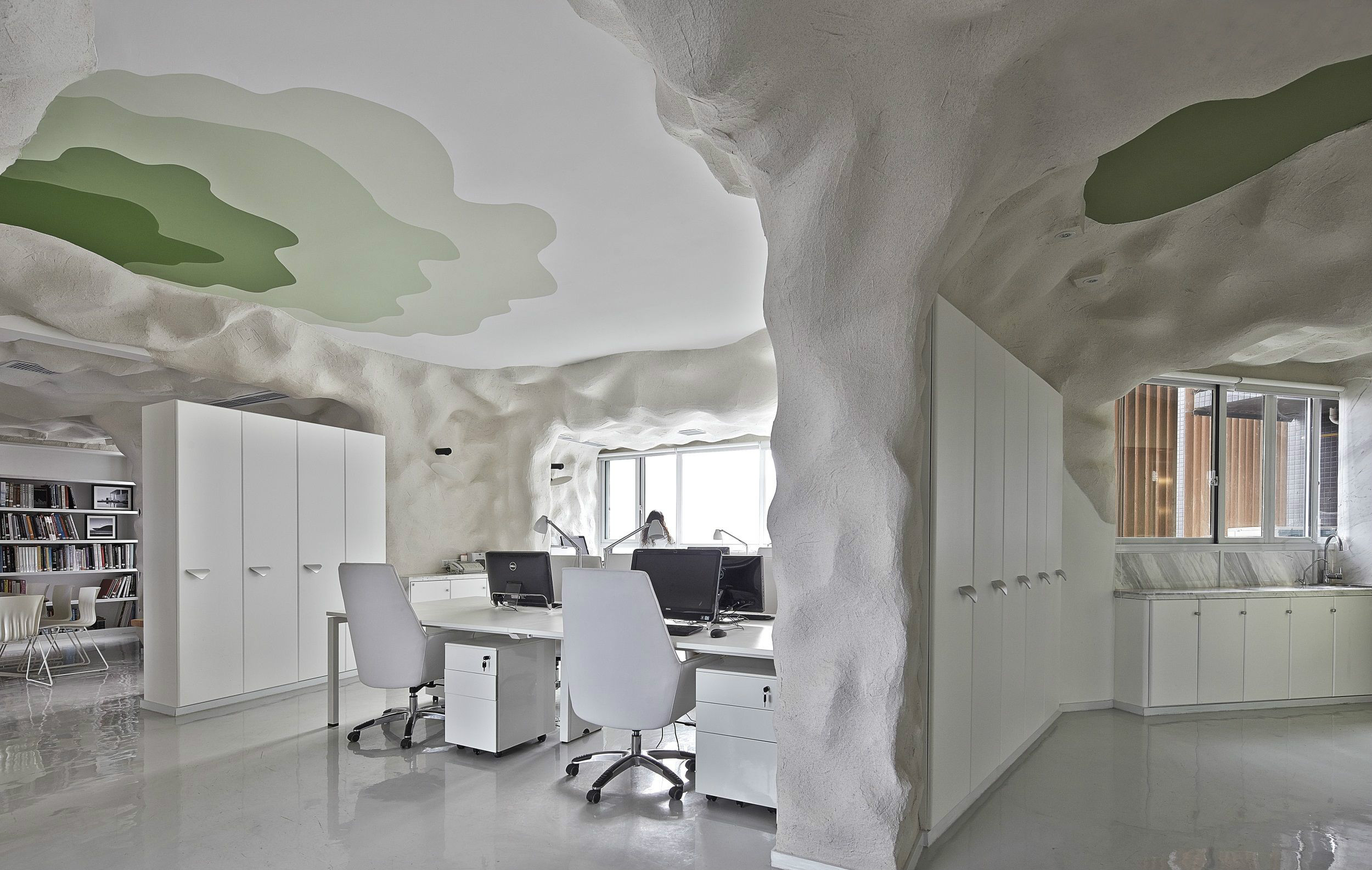 上海復古山洞風格辦公室裝修設計-第2張圖片-上海古都建筑設計集團 上海復古山洞風格辦公室裝修設計-第2張圖片-上海古都建筑設計集團