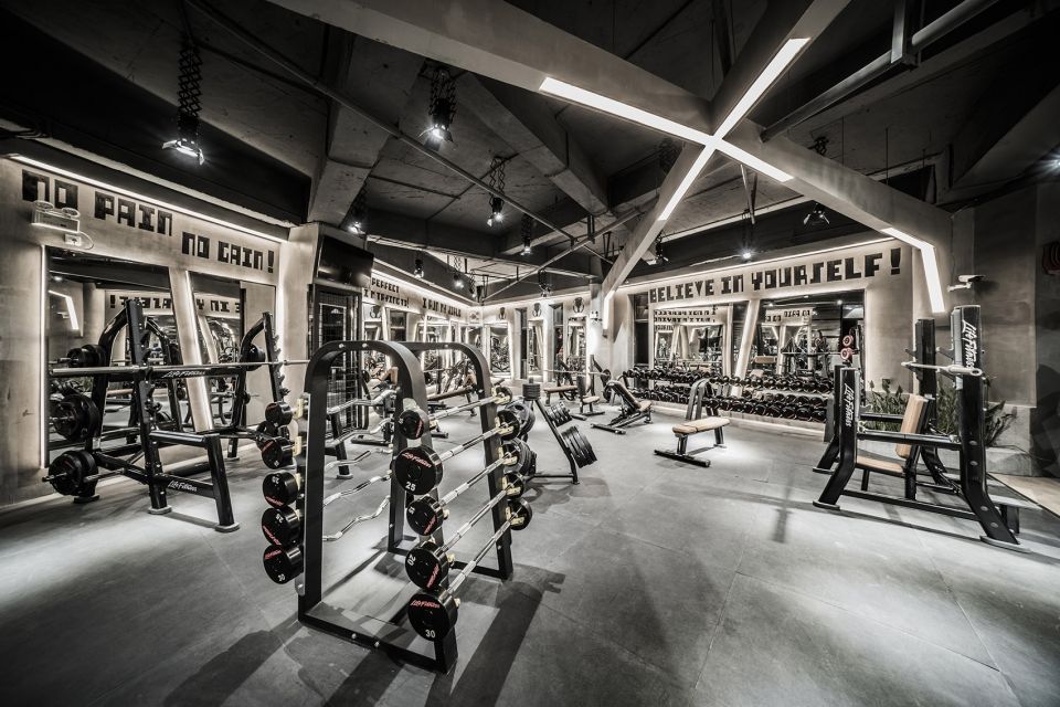 工業風健身所辦公室裝修設計-第1張圖片-上海古都建筑設計集團 工業風健身所辦公室裝修設計-第1張圖片-上海古都建筑設計集團