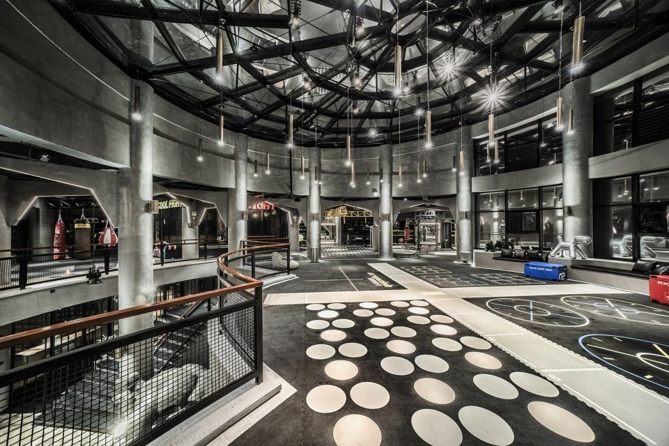 工業風健身所辦公室裝修設計-第3張圖片-上海古都建筑設計集團 工業風健身所辦公室裝修設計-第3張圖片-上海古都建筑設計集團