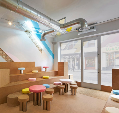 普陀區多彩奶茶店裝修設計-第2張圖片-上海古都建筑設計集團 普陀區多彩奶茶店裝修設計-第2張圖片-上海古都建筑設計集團