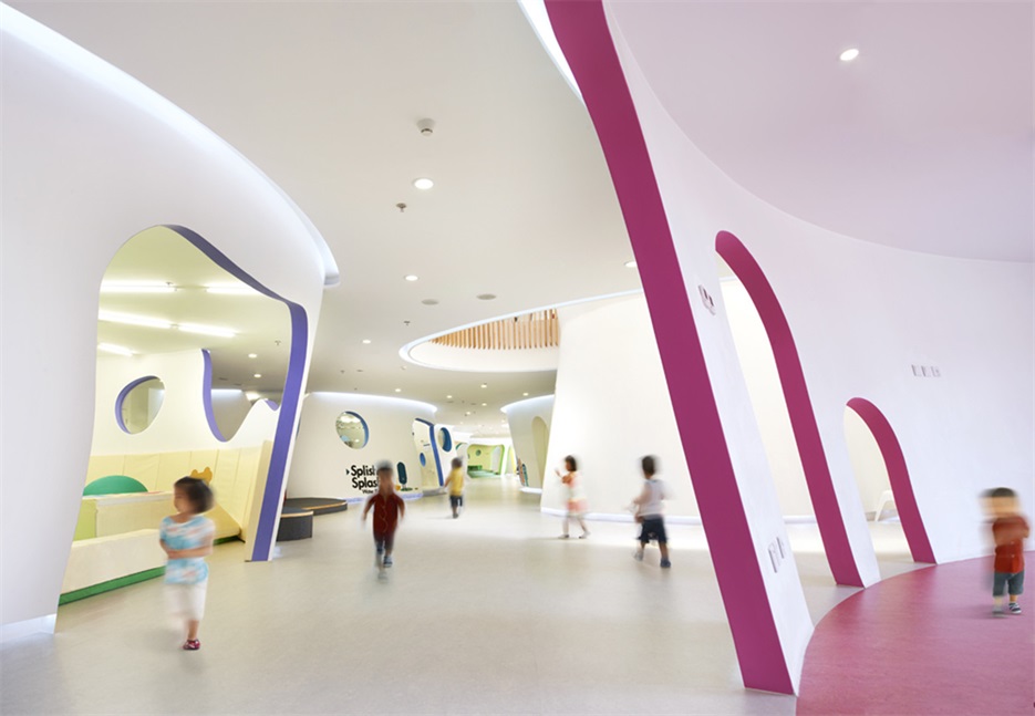 簡約風格早教中心裝修設計-第4張圖片-上海古都建筑設計集團 簡約風格早教中心裝修設計-第4張圖片-上海古都建筑設計集團