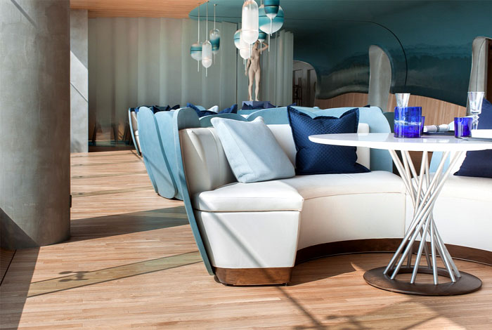 嘉定區海洋風格餐廳裝修設計-第2張圖片-上海古都建筑設計集團 嘉定區海洋風格餐廳裝修設計-第2張圖片-上海古都建筑設計集團