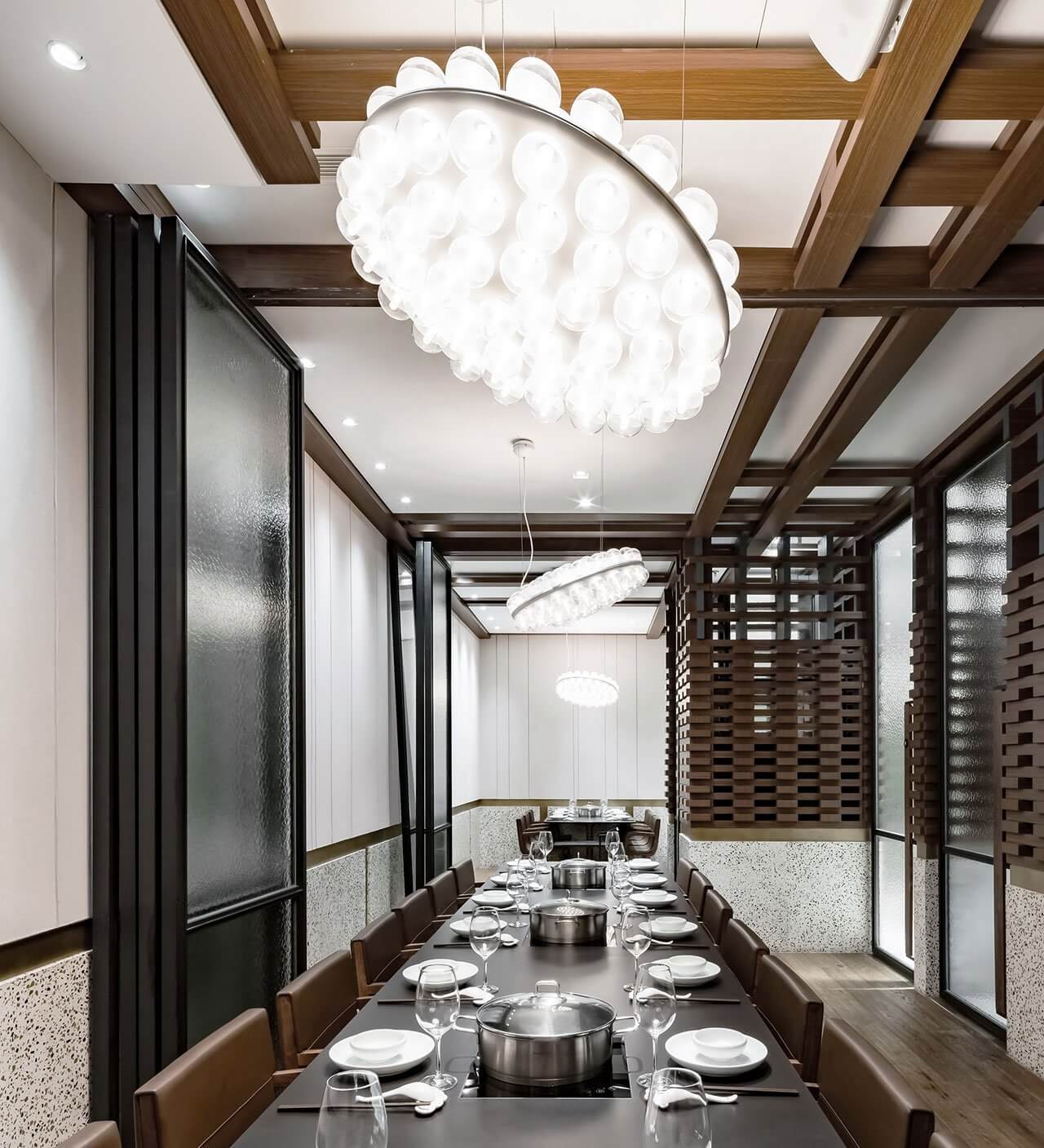 現代工業風火鍋店裝修設計-第5張圖片-上海古都建筑設計集團 現代工業風火鍋店裝修設計-第5張圖片-上海古都建筑設計集團