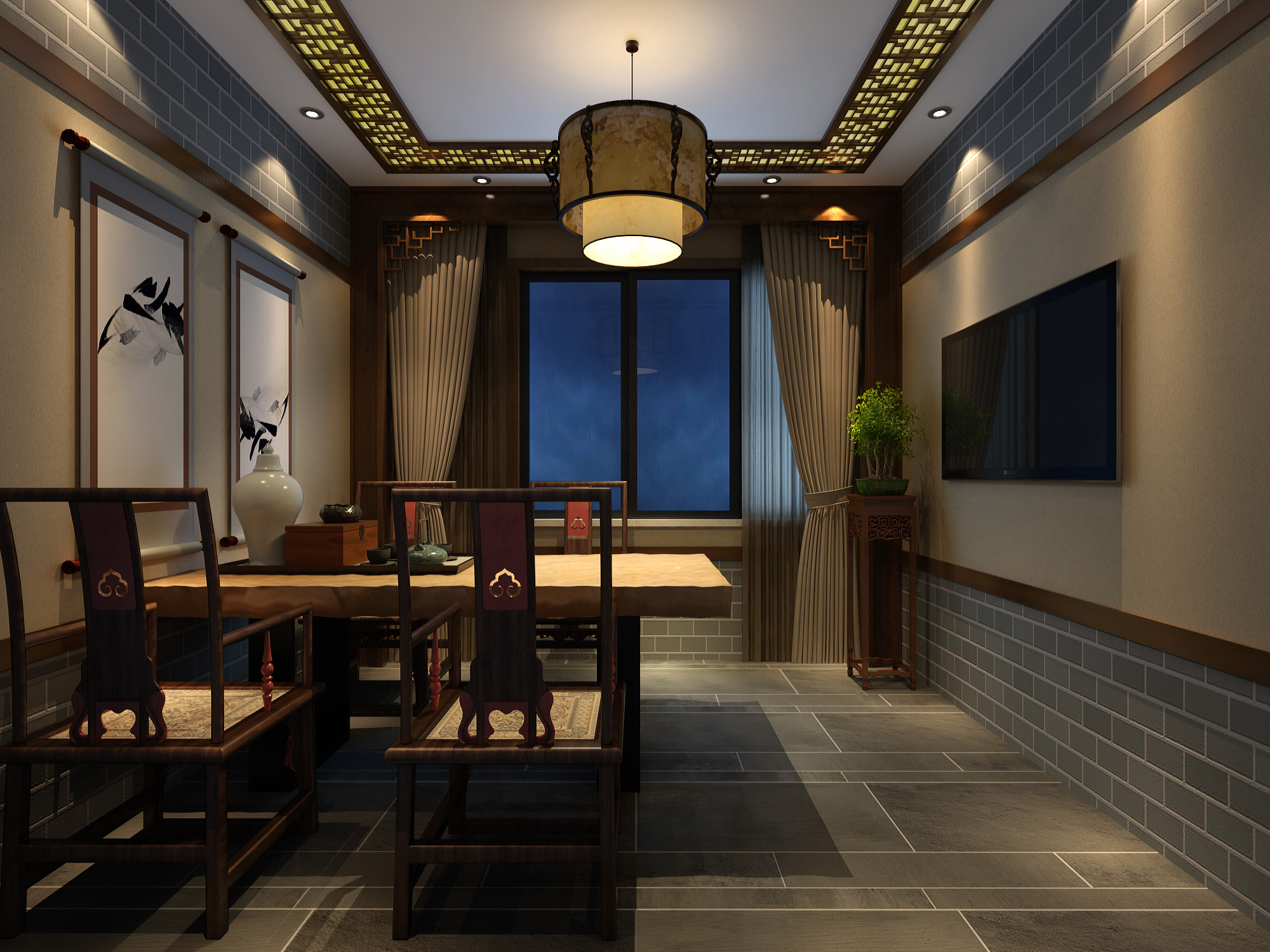 浦東新區(qū)中式茶室裝修設(shè)計(jì)-第1張圖片-上海古都建筑設(shè)計(jì)集團(tuán) 浦東新區(qū)中式茶室裝修設(shè)計(jì)-第1張圖片-上海古都建筑設(shè)計(jì)集團(tuán)