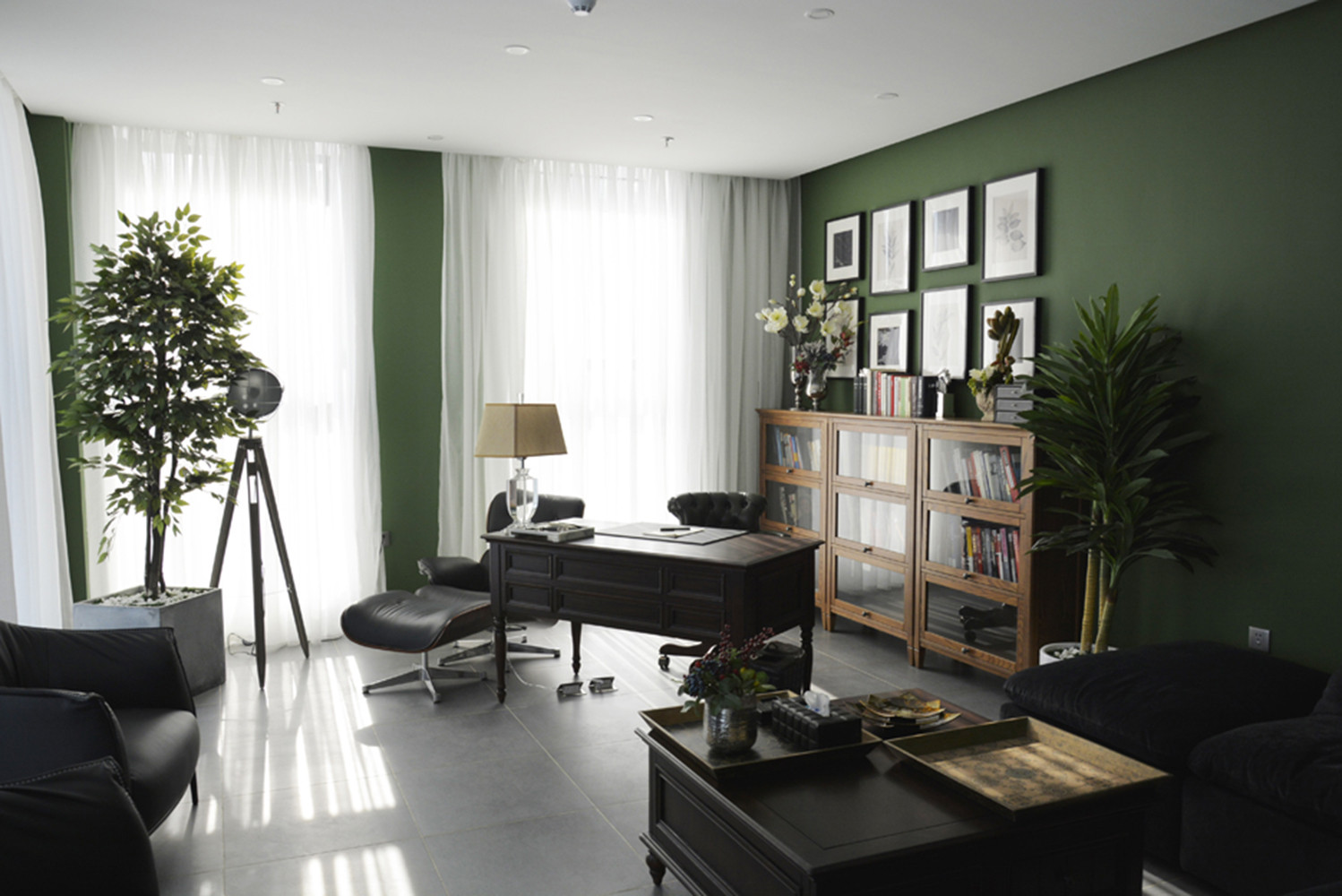 普陀區混搭風格辦公室裝修設計-第2張圖片-上海古都建筑設計集團