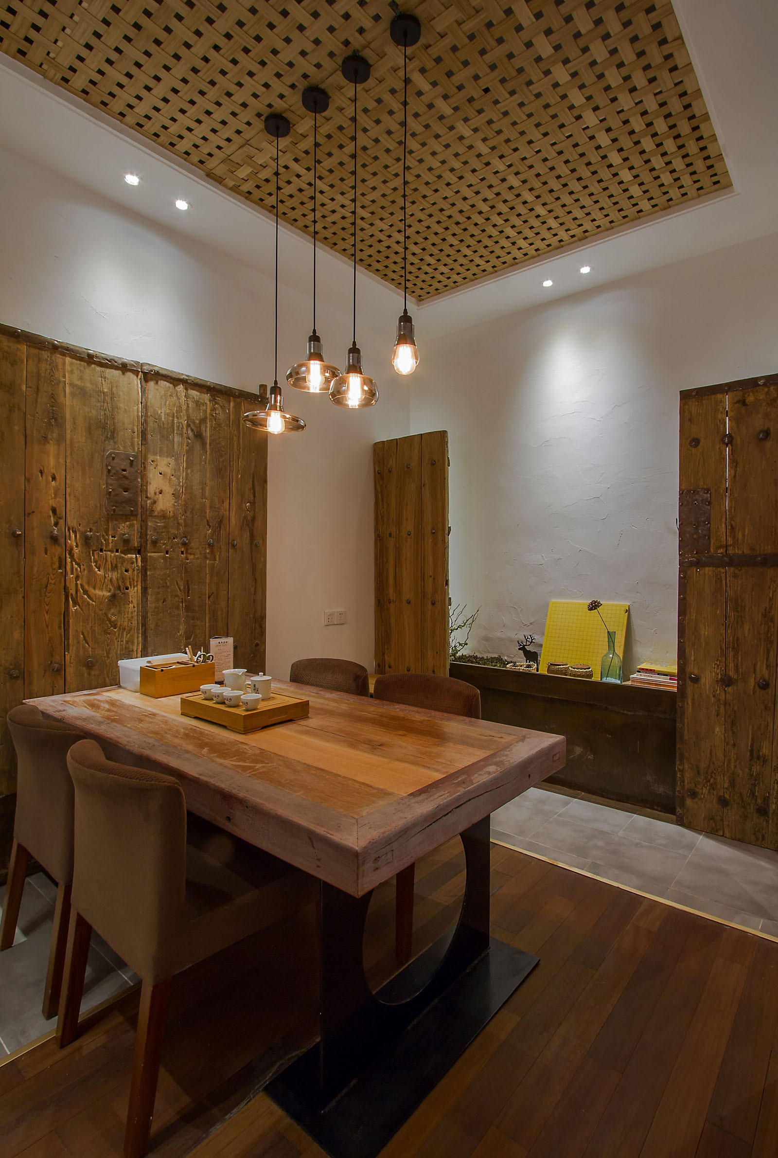 混搭風格茶館裝修設計-第3張圖片-上海古都建筑設計集團 混搭風格茶館裝修設計-第3張圖片-上海古都建筑設計集團