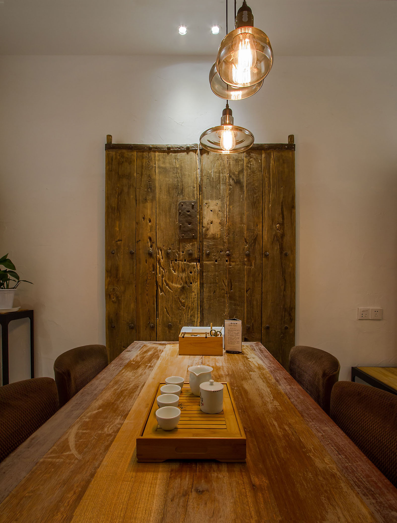 混搭風格茶館裝修設計-第5張圖片-上海古都建筑設計集團 混搭風格茶館裝修設計-第5張圖片-上海古都建筑設計集團