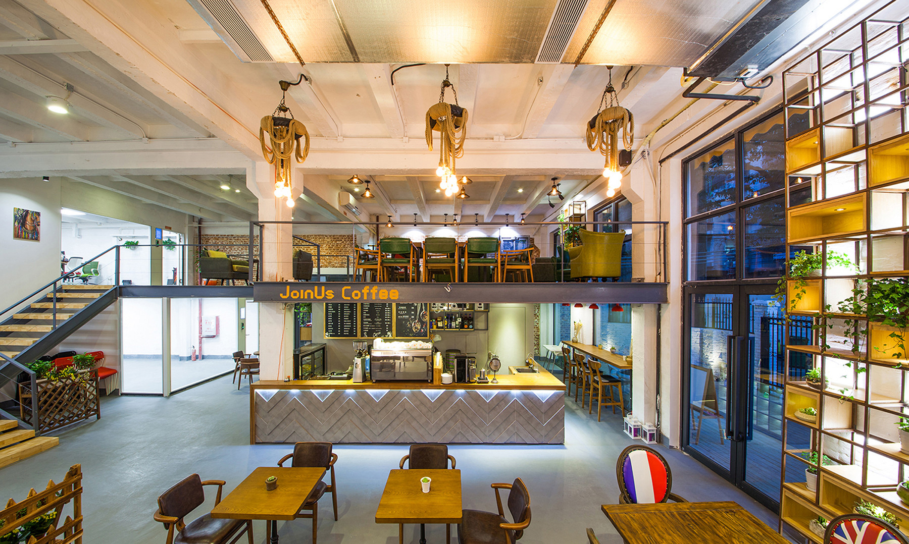 loft風格咖啡廳裝修設計-第5張圖片-上海古都建筑設計集團 loft風格咖啡廳裝修設計-第5張圖片-上海古都建筑設計集團