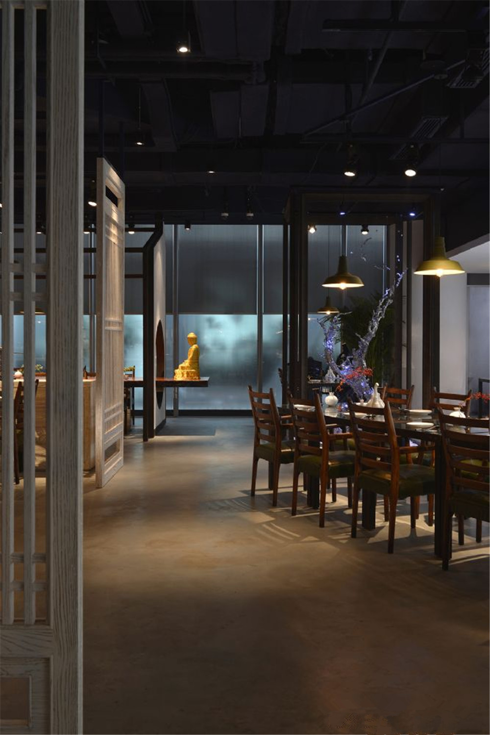 普陀區(qū)中式禪意餐館裝修設(shè)計(jì)-第1張圖片-上海古都建筑設(shè)計(jì)集團(tuán) 普陀區(qū)中式禪意餐館裝修設(shè)計(jì)-第1張圖片-上海古都建筑設(shè)計(jì)集團(tuán)