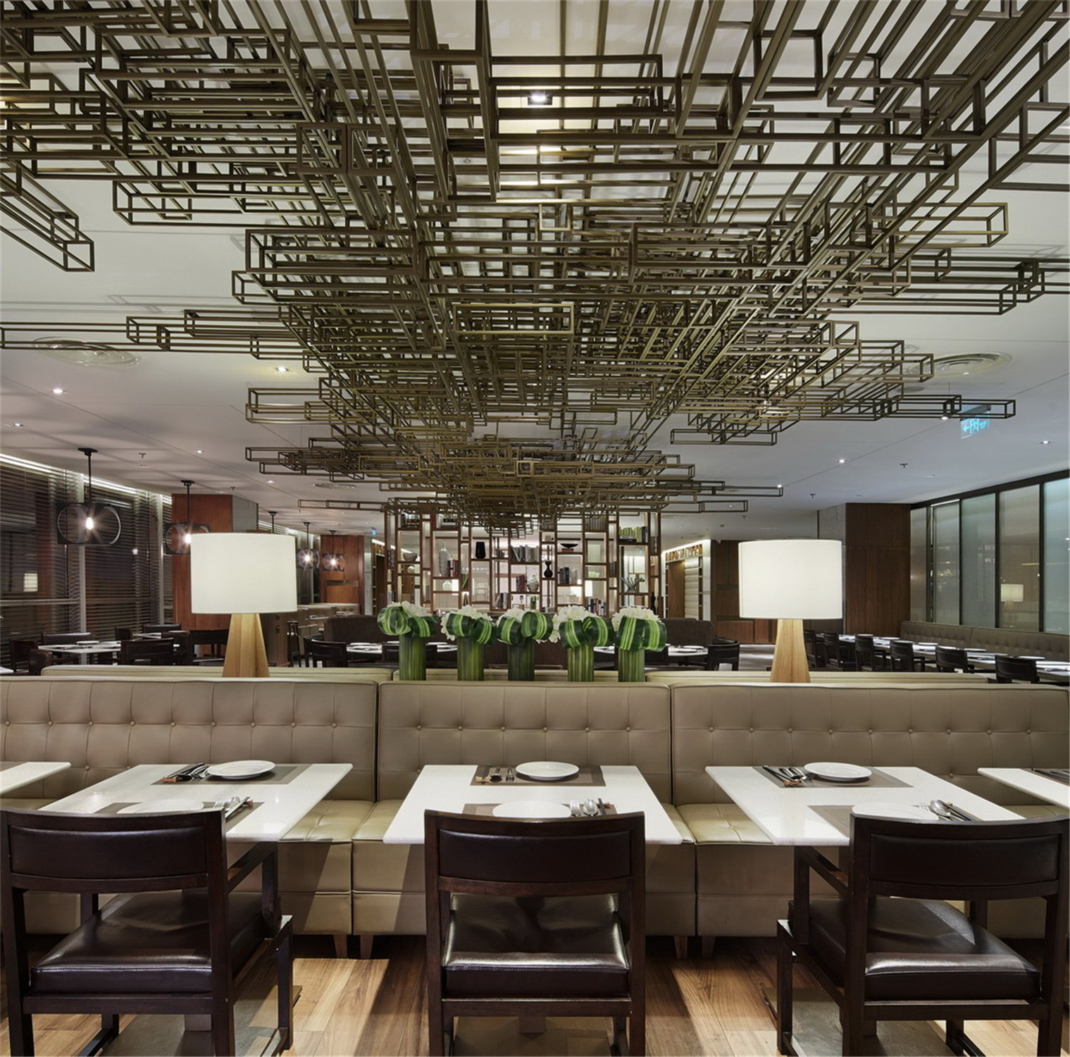 浦東新區120平港式茶餐廳裝修設計-第6張圖片-上海古都建筑設計集團 浦東新區120平港式茶餐廳裝修設計-第6張圖片-上海古都建筑設計集團