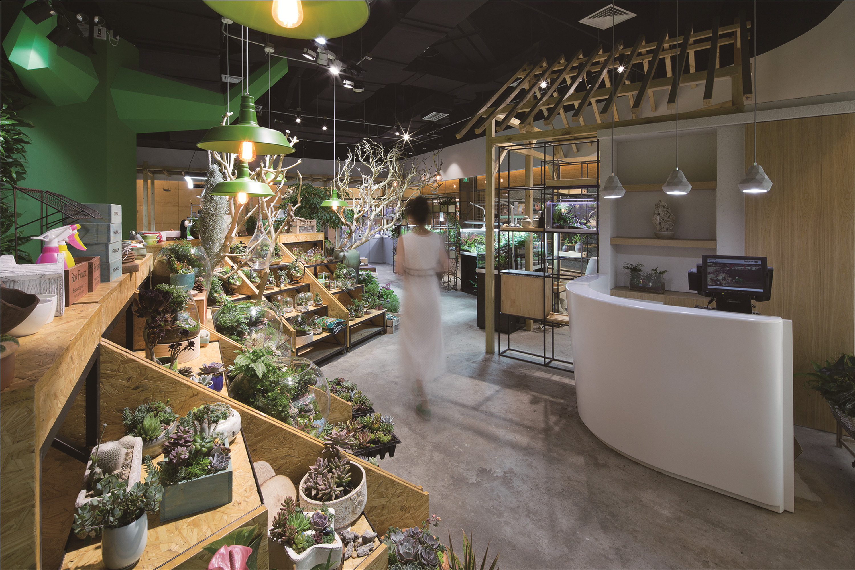 嘉定區景觀花藝店裝修設計-第2張圖片-上海古都建筑設計集團 嘉定區景觀花藝店裝修設計-第2張圖片-上海古都建筑設計集團